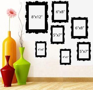 FAMILY TREE PICTURE FRAMES ~ WALL DECAL (1) 8"X 10" (2) 5" X 7" (2) 6"X 8" (2) 4"X 6": Everything Else