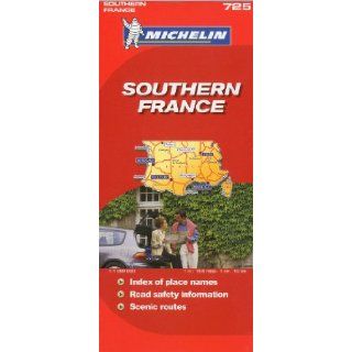 Michelin Map France, South 725 (Maps/Country (Michelin)): Michelin: 9782067123182: Books