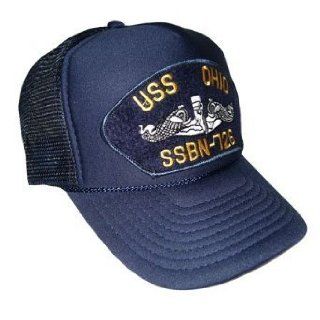 Navy Ships Trucker Hat   USS Ohio SSBN 726: Clothing