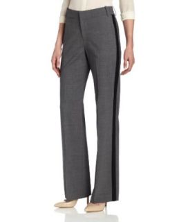 Rachel Roy Collection Women's Tropical Wool Side Stripe Pant, Ash Melange, 10 at  Womens Clothing store