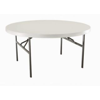 Lifetime 60 Round Commercial Grade Table in Almond