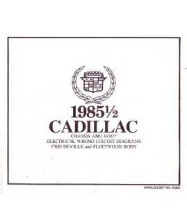 1985 Cadillac Deville Fleetwood Wiring Diagrams Schematics Specifications: Automotive