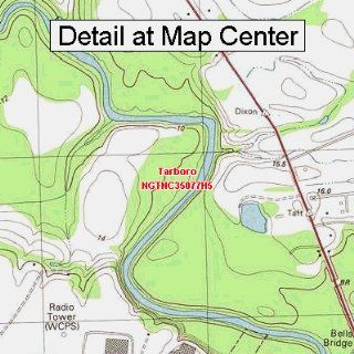 USGS Topographic Quadrangle Map   Tarboro, North Carolina (Folded/Waterproof) : Outdoor Recreation Topographic Maps : Sports & Outdoors