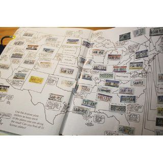 Ultimate Sticker Puzzles: License Plates Across the States:Travel Puzzles and Games!: Tony Tallarico: 9780843177374: Books