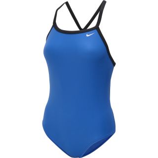NIKE Womens Core Solid Lingerie Tank One Piece Swimsuit   Size: 34, Game Royal