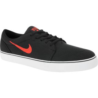 NIKE Mens Satire Canvas Skate Shoes   Size: 10.5, Black/red