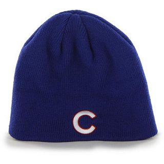 47 BRAND Mens Chicago Cubs Uncuffed Knit Beanie   Size: Adjustable, Royal