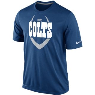 NIKE Mens Indianapolis Colts Dri FIT Legend Icon Short Sleeve T Shirt   Size: