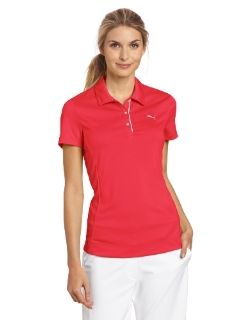 Puma Golf NA Women's Tech Short Sleeve Polo Tee : Golf Shirts : Sports & Outdoors