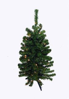 3' Battery Operated Pre Lit LED Pine Artificial Christmas Tree   Clear Lights   Christmas Tree With Battery Operated Lights