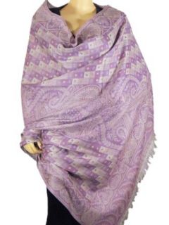 Designer Dress Evening Shawl Thistle Kashmir Craftsmanship Elegant Wrap Throw at  Womens Clothing store