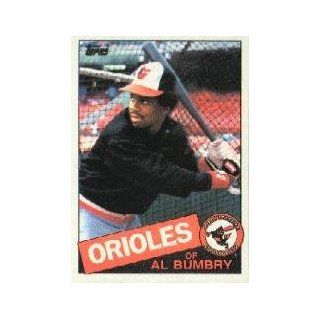 1985 Topps #726 Al Bumbry: Sports Collectibles