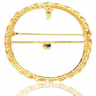Ladies's 14K Yellow Gold Masonic Ring: Signet Rings: Jewelry