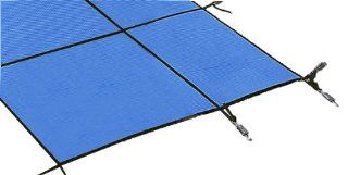 PoolTux CSPTBSL16360 King Solid Rectangular Safety Cover for 16 by 36 Pool, Blue  Swimming Pool Covers  Patio, Lawn & Garden