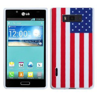 LG 730 US730 Venice, Splendor Soft Skin Case United States National Flag Candy Alltel, Boost Mobile, U.S. Cellular: Cell Phones & Accessories
