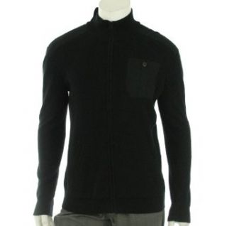 American Rag Cotton Zip Jacket Black XL at  Mens Clothing store