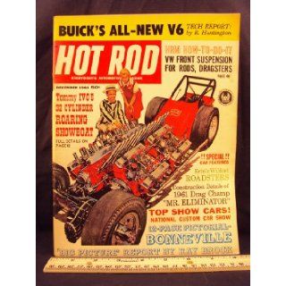 1961 61 DEC December HOT ROD Magazine, Volume 14 Number # 12 Petersen Publishing Co. Books