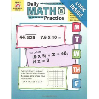 Daily Math Practice, Grade 5: Evan Moor Educational Publishers: 9781557997456: Books