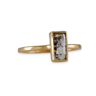 MELISSA JOY MANNING   Rectangle Diamond Ring: Jewelry
