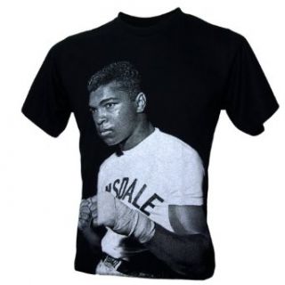 Lectro Men's Muhammad Ali Boxing Heavyweight Champion T Shirt V1: Clothing
