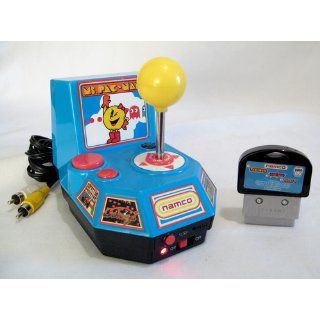 Namco Ms. Pac Man Plug 'n Play with 5 TV Games Super Gamekey Combo Pack   Dig Dug, Rally X: Toys & Games