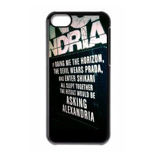 Fashion Asking Alexandria Personalized iPhone 5C Hard Case Cover  CCINO Cell Phones & Accessories