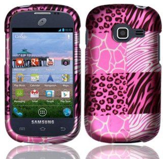 Samsung Galaxy Centura S738C ( Straight Talk , Net10 , Tracfone ) Phone Case Accessory Unique Exotic Design Hard Snap On Cover with Free Gift Aplus Pouch: Cell Phones & Accessories