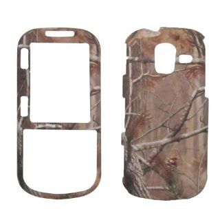 Camoflague Real Tree Rubberized Hard Case Phone Faceplate Cover Protector for Samsung U485 Intensity 3 III Verizon Wireless Cell Phones & Accessories