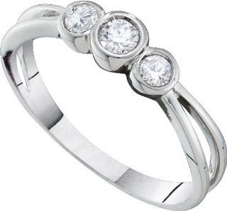 0.20CTW ROUND DIAMOND LADIES FASHION RING: Jewelry