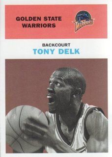 1998 99 Fleer Basketball Vintage '61 #68 Tony Delk Golden State Warriors NBA Trading Card at 's Sports Collectibles Store