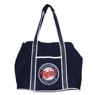 MLB Minnesota Twins Hampton Tote Bag, Navy : Sports Fan Totebags : Sports & Outdoors