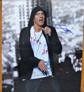 Eminem Slim Shady Marshall Mathers Autographed Signed 16x20 Coa Rare Legend: Entertainment Collectibles