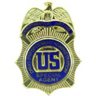DEA Special Agent Badge Pin 1": Sports & Outdoors