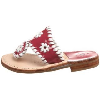 Jack Rogers Youth Key West Miss Navajo Sandal, Fuchsia/White, 9 M US: Shoes