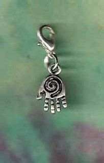 Pet or Horse Jewelry Silver Healing Hand Charm Dog Cat