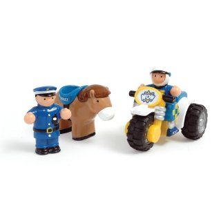 Wow Toys Police Patrol Rider Police Bike and Horse Set: Toys & Games
