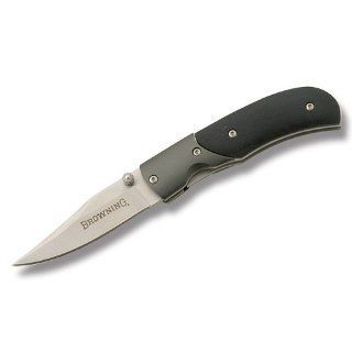 Browning Knives 764 Small Clip Point Linerlock Knife with Black G 10 Handles: Home Improvement