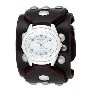 Red Monkey Designs Men's RM788G JA3 Sin City 3 Brown Leather Silver Dial Watch at  Men's Watch store.