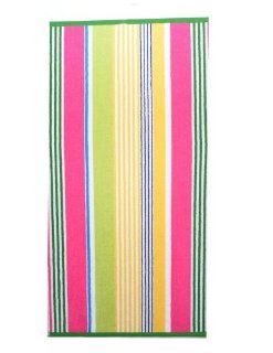 Tommy Hilfiger Summer Stripe Girl Beach Towel   Sheets Tommy Hilfiger