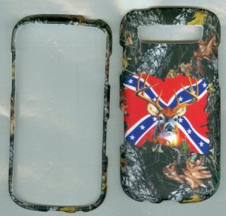 Camo Tree Rebel Flag Buck Deer Glossy Samsung Galaxy S Blaze 4g Sgh t769 (T mobile) Hunting Snap on Hard Case Shell Cover Protector Faceplate Rubberized Wireless Cell Phone Accessory: Cell Phones & Accessories