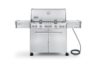 Weber Summit 7470001 S 670 Stainless Steel 769 Square Inch 60, 800 BTU Natural Gas Grill : Patio, Lawn & Garden