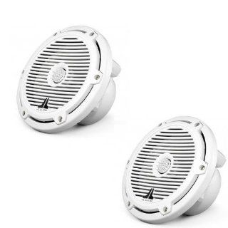 M770 TCX CG WH   JL Audio 7" Tower Marine Coaxial Speakers White with Classic Grills: Car Electronics