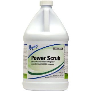 Nyco Products NL795 G4 Power Scrub Heavy Duty Alkaline Solvent Degreaser, 1 Gallon Bottle (Case of 4): Industrial Degreasers: Industrial & Scientific
