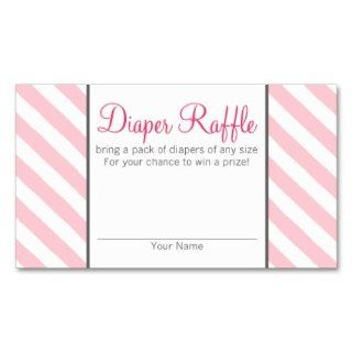 Baby Shower Games   Diaper Raffle Tickets   774 Business Card Template : Business Card Stock : Office Products