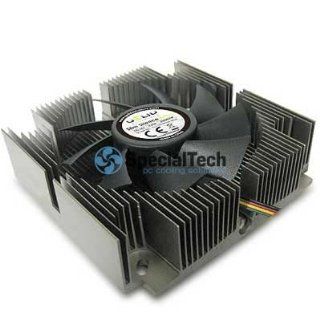 Gelid Solutions Slim Silence i Plus 75mm Ball Bearing CPU Cooler for Intel LGA 775/1155/1150/1156 CC SSILENCE IPLUS: Computers & Accessories