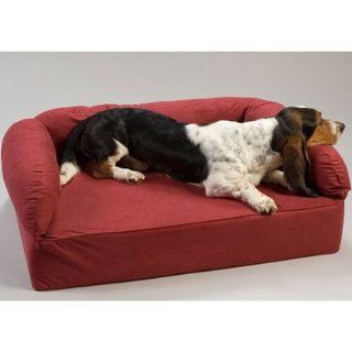 Memory Foam Luxury Pet Sofa   Xlarge Red : Pet Bed Pillows : Pet Supplies