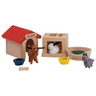 Small World Toys Ryan's Room The Pet Set   Dollhouse Accessories