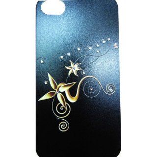 Gotoch Apple iPhone Cases Cover for IPhone 4/4s 5 with Fashionable And Chic Bling Cover Of Diamond Inlayed Color Emboss Drawing  Cool Wind(Enchanting)(iPhone 4/4S): Cell Phones & Accessories
