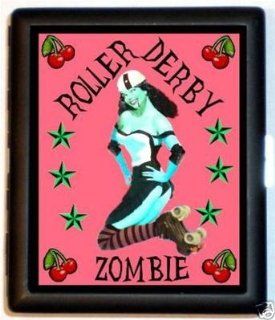 Roller Derby Zombie Pinup Pin Up Cigarette ID Case : Everything Else