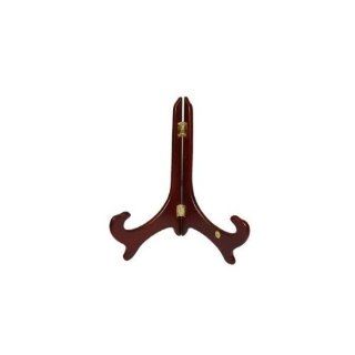 Decorative Rosewood Wooden Plate Stand Easel 4in #805/4: Tea Services: Kitchen & Dining